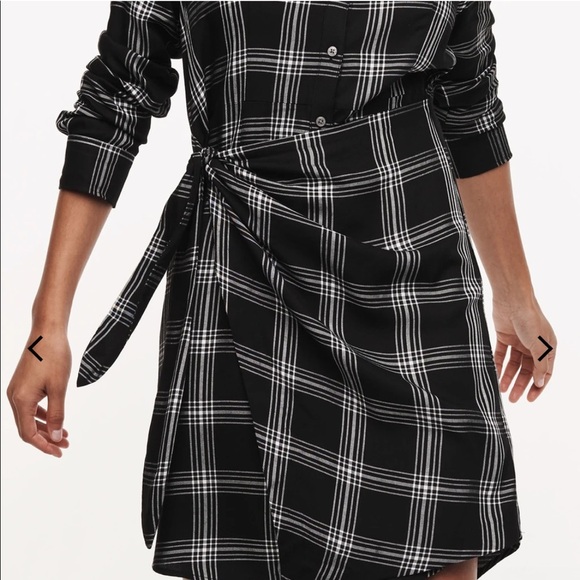 UNTUCKit Devon Plaid Shirt Dress 6 - Picture 5 of 14